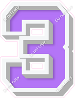 VA 18" Individuals - Flat Lilac 3
