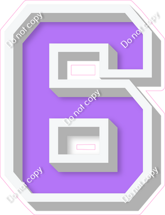 VA 18" Individuals - Flat Lilac 6