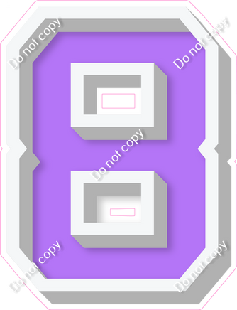 VA 18" Individuals - Flat Lilac 8