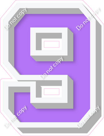 VA 18" Individuals - Flat Lilac 9