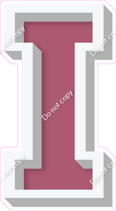 VA 18" Individuals - Flat Mauve I