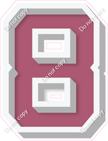 VA 18" Individuals - Flat Mauve 8