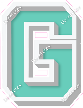 VA 18" Individuals - Flat Mint G
