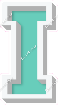 VA 18" Individuals - Flat Mint I