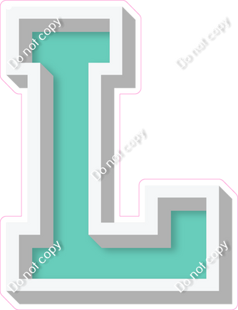 VA 18" Individuals - Flat Mint L