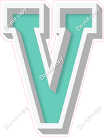 VA 18" Individuals - Flat Mint V