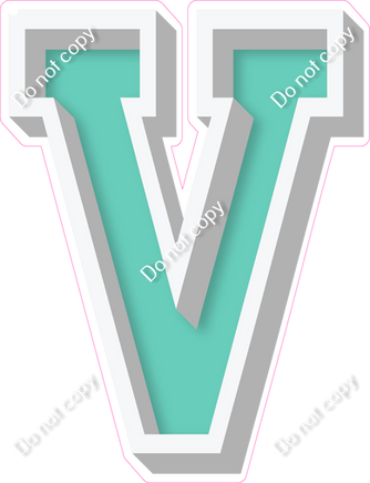 VA 18" Individuals - Flat Mint V