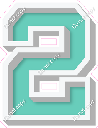 VA 18" Individuals - Flat Mint 2