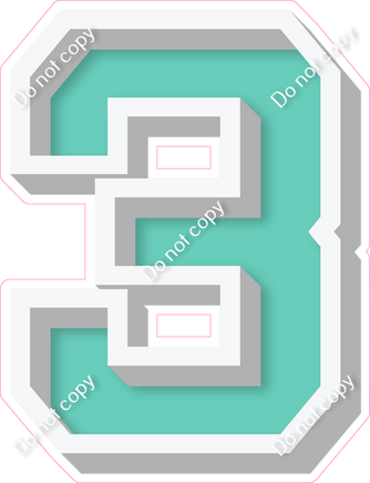 VA 18" Individuals - Flat Mint 3