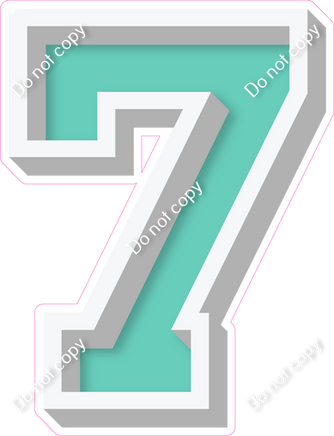 VA 18" Individuals - Flat Mint 7