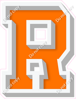 VA 18" Individuals - Flat Orange R