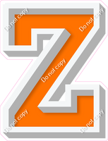 VA 18" Individuals - Flat Orange Z
