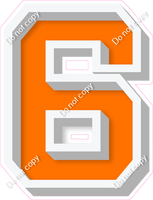 VA 18" Individuals - Flat Orange 6