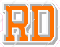 VA 18" Individuals - Flat Orange RD