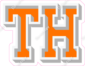VA 18" Individuals - Flat Orange TH