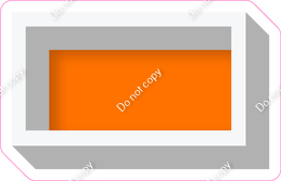 VA 18" Individuals - Flat Orange Dash
