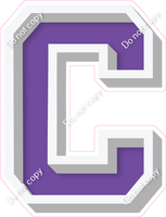 VA 18" Individuals - Flat Purple C