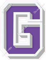 VA 18" Individuals - Flat Purple G