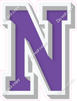 VA 18" Individuals - Flat Purple N