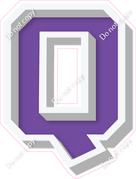 VA 18" Individuals - Flat Purple Q