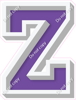 VA 18" Individuals - Flat Purple Z