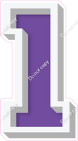 VA 18" Individuals - Flat Purple 1