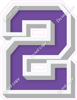VA 18" Individuals - Flat Purple 2