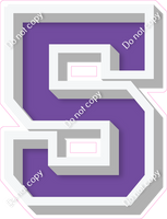 VA 18" Individuals - Flat Purple 5