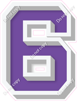 VA 18" Individuals - Flat Purple 6