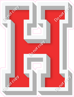 VA 18" Individuals - Flat Red H