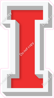 VA 18" Individuals - Flat Red I