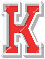 VA 18" Individuals - Flat Red K