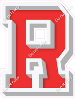 VA 18" Individuals - Flat Red R
