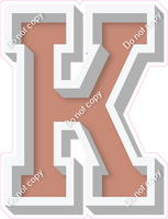 VA 18" Individuals - Flat Rose Gold K