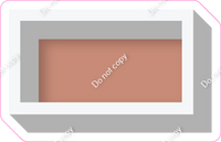 VA 18" Individuals - Flat Rose Gold Dash