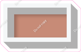 VA 18" Individuals - Flat Rose Gold Dash