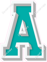 VA 18" Individuals - Flat Teal A