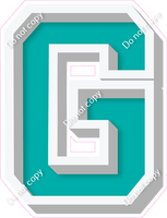 VA 18" Individuals - Flat Teal G