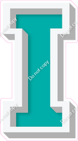 VA 18" Individuals - Flat Teal I