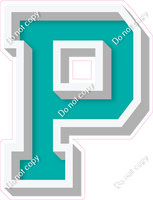 VA 18" Individuals - Flat Teal P