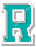 VA 18" Individuals - Flat Teal R