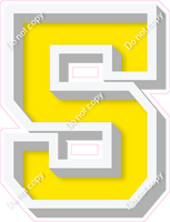 VA 18" Individuals - Flat Yellow 5