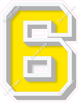VA 18" Individuals - Flat Yellow 6