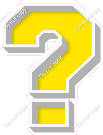 VA 18" Individuals - Flat Yellow ?