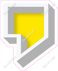 VA 18" Individuals - Flat Yellow Apostrophe