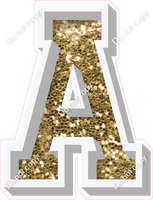 VA 18" Individuals - Gold Sparkle A