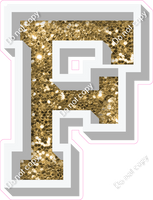 VA 18" Individuals - Gold Sparkle F