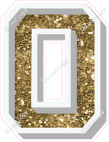 VA 18" Individuals - Gold Sparkle O