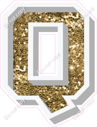 VA 18" Individuals - Gold Sparkle Q