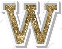 VA 18" Individuals - Gold Sparkle W